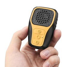 INGA Wearable Bluetooth Speaker, IP67 Waterproof Yellow with Voice Assistant