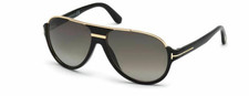 Tom Ford Dimitry FT0334 01P Sunglasses – Black / Green Gradient Men’s Authentic