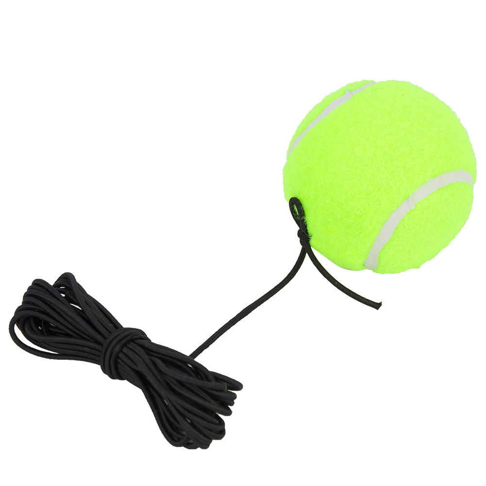 :Tennis Ball Tennis Beginner Training Ball With 4M Elastic Rubber String For