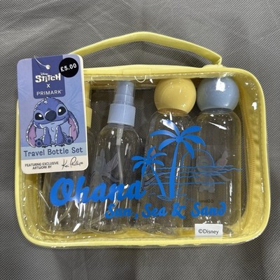 Primark Stitch Travel Bottle Set UK