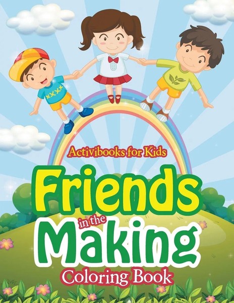 Activibooks for Kids | Friends In The Making Coloring Book | Taschenbuch (2016)-image