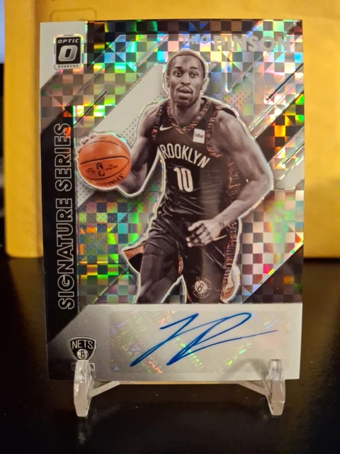 2019-20 Panini Donruss Optic Signature Series Theo Pinson 1/1 Checkerboard