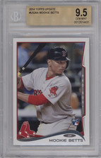 2014 Topps Update Mookie Betts #US26A BGS 9.5