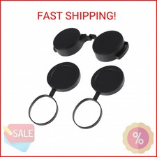 10x42 Optics Binocular Caps - Eyepiece  Objective Lens Covers, Waterproof Prote