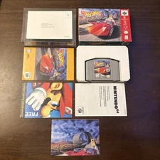 Hot Wheels Turbo Racing (Nintendo 64 N64) Complete W Reg - Tested - Authentic