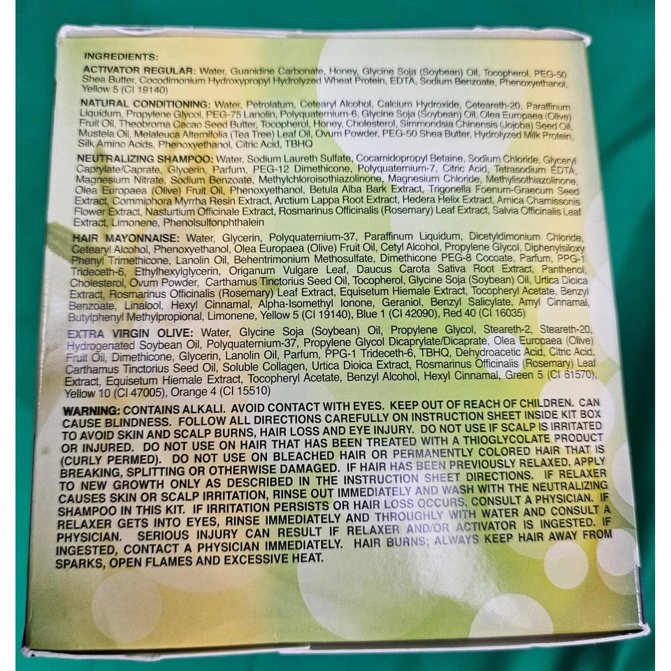 Africa's Best Originals Organics Olive Oil Conditioning Cream Relaxer System - Image 2 of 4