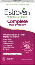 Complete Multi-Symptom Menopause Supplement for Women, 28 Ct., Clinically Proven