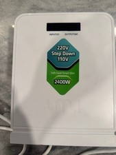 UMI 2400W Step Up Step Down Voltage 110v to 220v Heavy Duty Power Converter