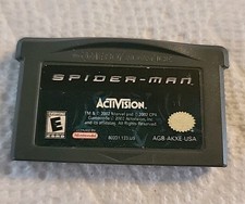 Spider-Man (Nintendo Game Boy Advance, 2002) Cartridge Only/Tested 
