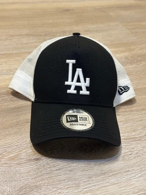 New Era Adjustable Trucker Cap - Los Angeles Dodgers schwarz