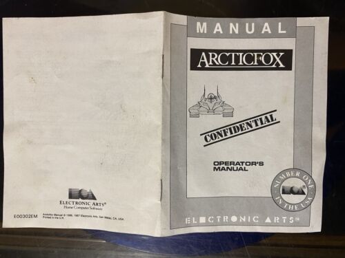 ARCTICFOX•Video Game•Amstrad CPC•Double Cassette Case•1986•Tank simulation - Picture 21 of 23