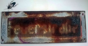 Altes Feuerstrasse Shabby Chic Vintage Schild Berlin Dekoschild Dekoration Ebay