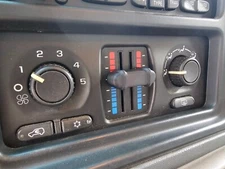 Dual to Single Climate Control Switch Cover Hvac Silverado Sierra Tahoe