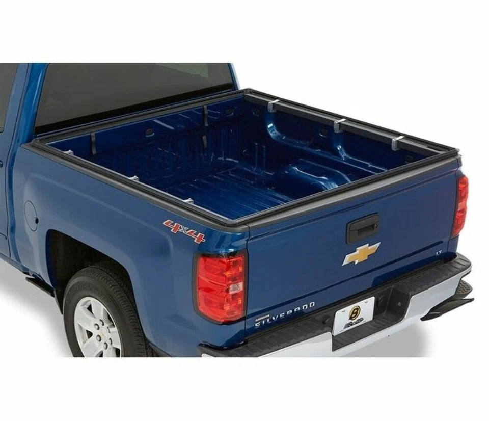 Cubierta Tonneau Suave Bestop ZipRail Silverado/Sierra 6.6' 18206-01 Foto 3 de 4