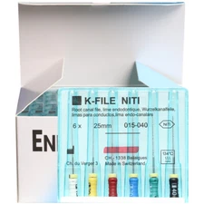 10 Packs Dental K-FILE NITIFLEX NiTi Flexible Endodontic ENDO Root Canal K Files