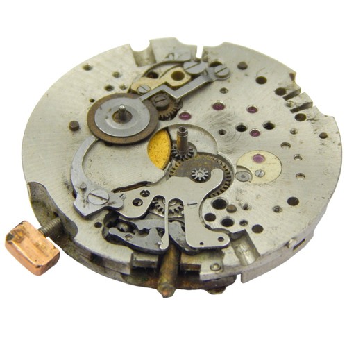 Rare Universal Geneve Cal. 481 Chronograph Movement with Moonphase for Parts - Picture 11 of 13