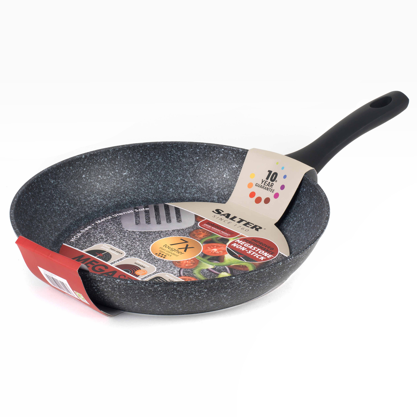 Salter Frying Pan NonStick 30cm Induction Safe Megastone Aluminium eBay