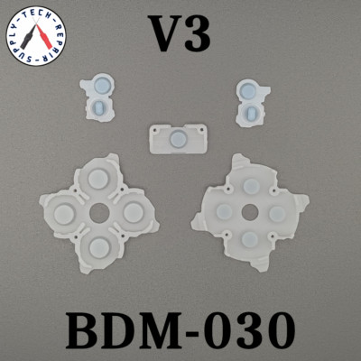 PS5 Controller Gummi Pad Tasten Set BDM-030 DualSense PlayStation 5 Silikon