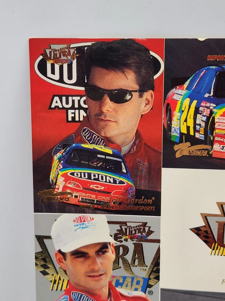 Fleer 1996 Ultra NASCAR Preview Set Composition - 5 cards - Image 2 of 4