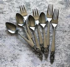 National Stainless Japan OLAF Dinner Forks Salad Forks Teaspoons Flatware Set 8