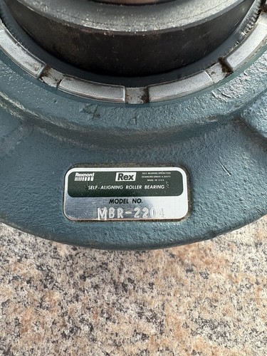 MBR2204 Rexnord New Roller Bearing Flange Unit 2-1/4 Shaft MBR-2204 New 2204 - Foto 2 di 10
