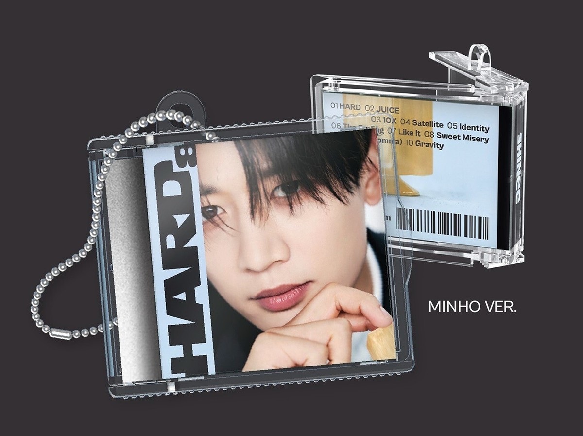 K-POP SHINEE 8th Album HARD SMini MINHO Ver. NFC Card+Ball Chain+P 