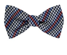 Men's 100 Silk Designer Self Tie Woven Bowtie- NWT