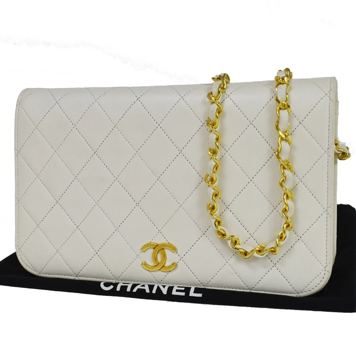 Shop CHANEL MATELASSE 2023-24FW Lambskin Plain Party Style Elegant