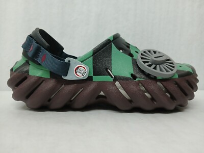Crocs Men's Demon Slayer Tanjiro Echo Clogs 209317-2ZH Green