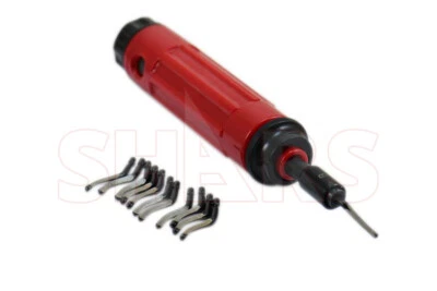 SHARS TOOL Shars 14PC Hand Deburring Rout-A-Burr Tool Set B10 B20 Blades New !