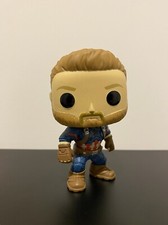 Funko POP! Figura coleccionable del Capitán América #288 de Marvel Avengers Infinity War