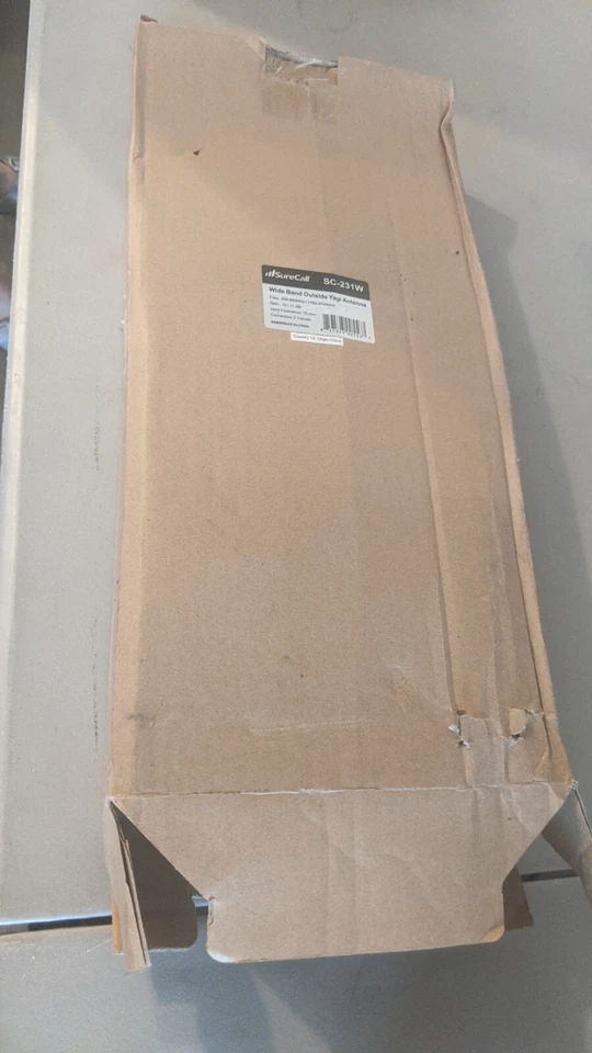 SureCall Wide Band Outside Yagi Directional Antenna F-Female Connector SC-231W - Image 4 of 4