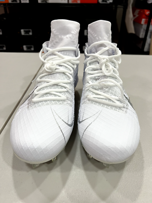 Nike Alpha Huarache Lax 7 Elite White/Silver Lacrosse CV3427-107