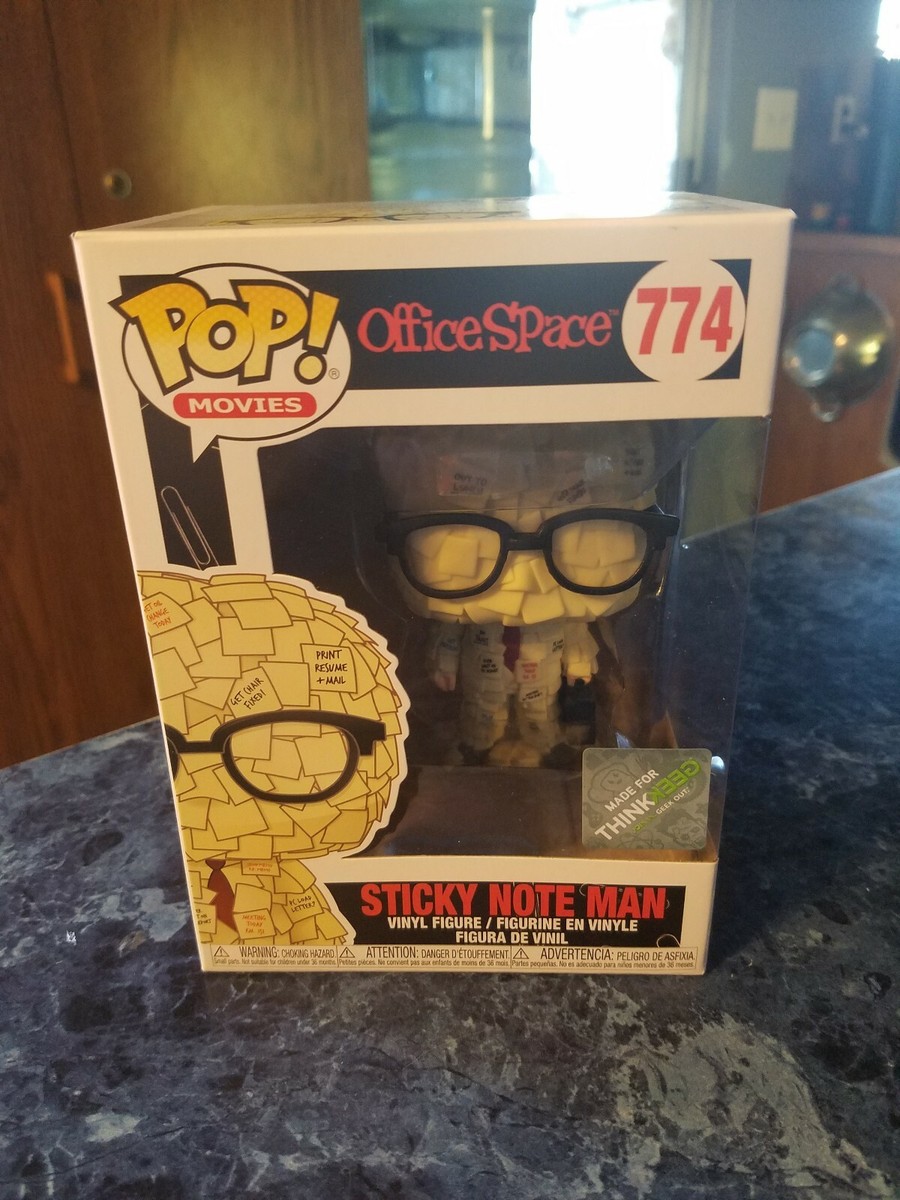 Funko Pop! Office Space Sticky Note Man 774 PROTECTOR