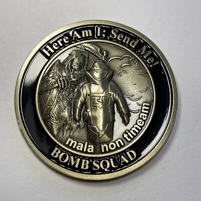 Franklin County Sheriff s Office Bomb Squad Here Am I; Send Me! Challenge Coin.