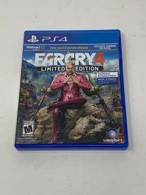 Far Cry 4 Limited Edition PS4 (Sony PlayStation 4, 2014) CIB