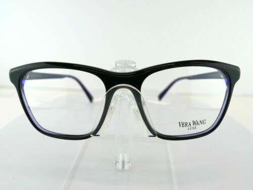 VERA WANG LAURETTE (NI) NIGHT 53-16-135 w/Case Eyeglass Frame - Picture 2 of 9