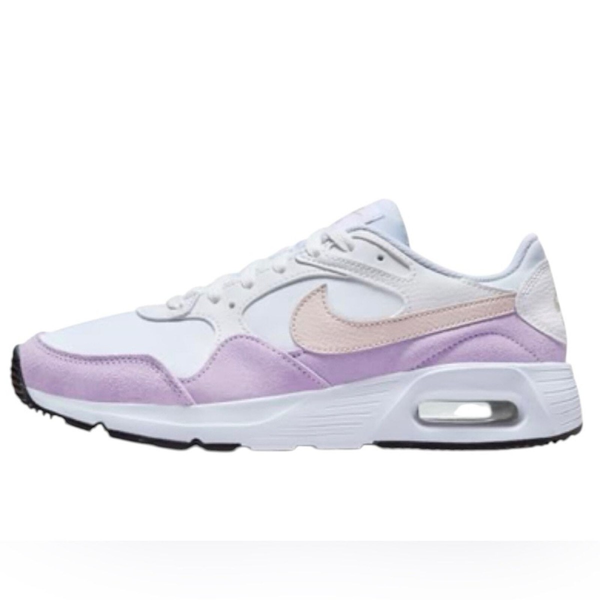 Nike Women's White and Purple Sneakers 6.5 | eBay