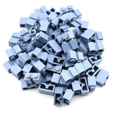 TCM BRICKS Sand Blue 1x2 Brick with Groove X50 Compatible Parts & Pieces Bulk