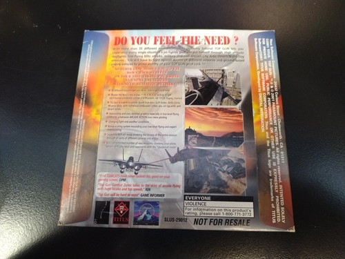 A4 Top Gun Combat Zones (Sony PlayStation 2 PS2) Demo Disc - Picture 2 of 2