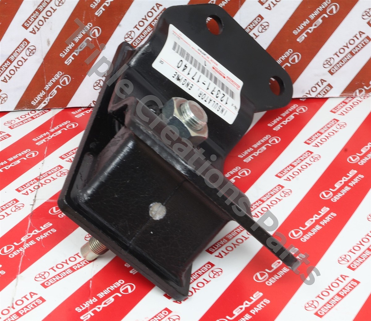 Toyota Genuine 12371-17140 Insulator Engine Mounting Rear No.1