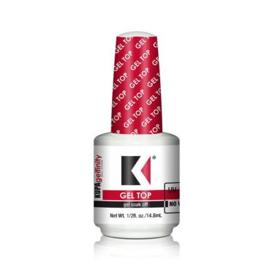 Kupa Gelfinity Top Coat No Wipe Or No Cleanse Gel Polish 0.5oz On Sale