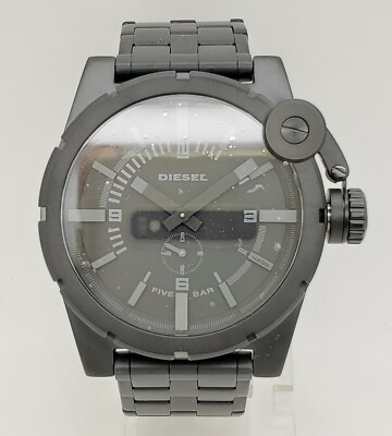 Diesel DZ4235 Advanced Blackout IP Stainless Steel Mens Casual Watch
