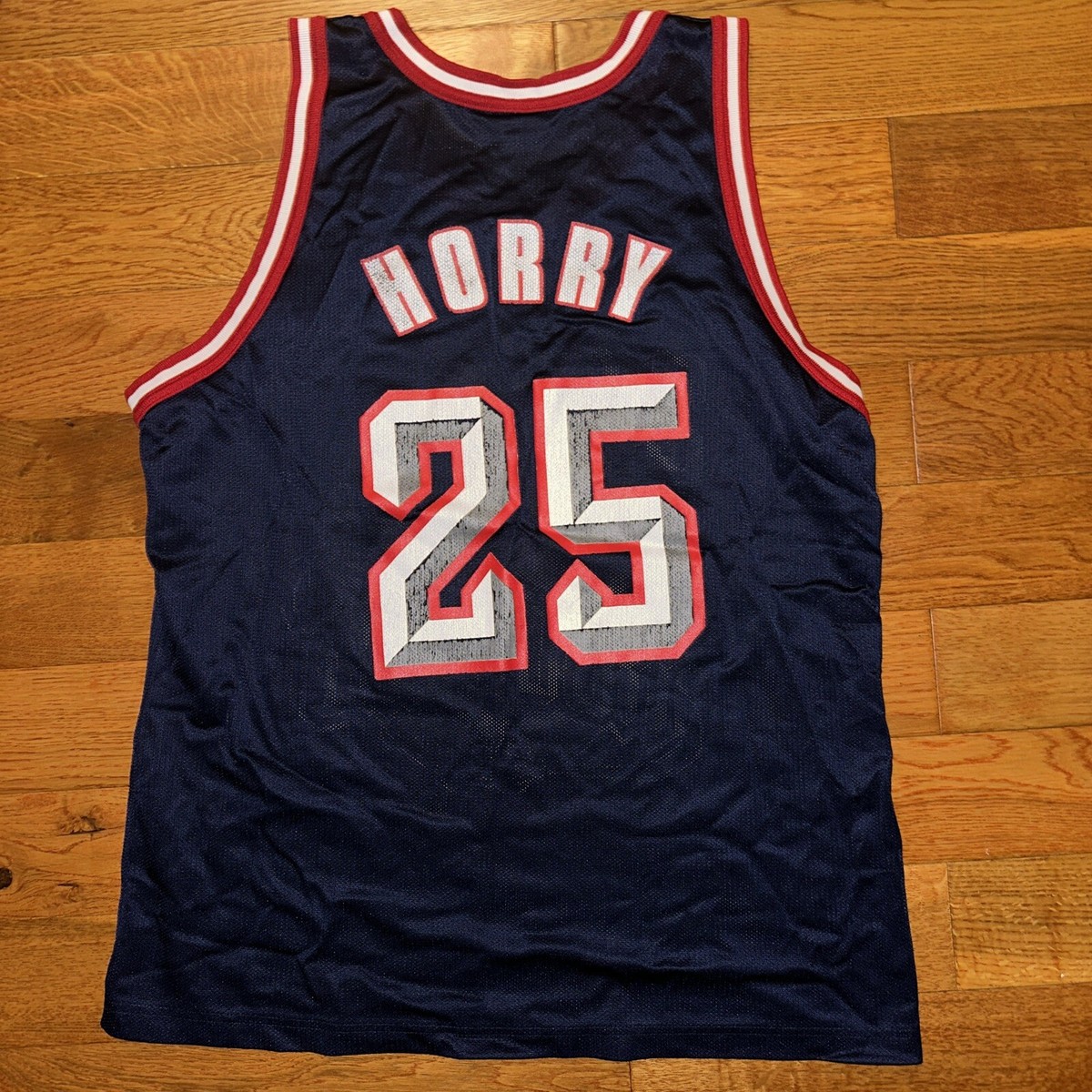 Champion Vintage Houston Rockets Robert Horry #25 Jersey | eBay