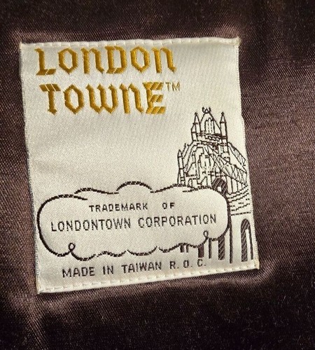 Vtg London Fog Towne Double-Breasted Trench Coat Mens Sz 44L Removable Lining - Picture 13 of 19