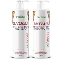 Batana Oil Hair Growth Shampoo  Conditioner Set Natural Anti Thinning Therapy
