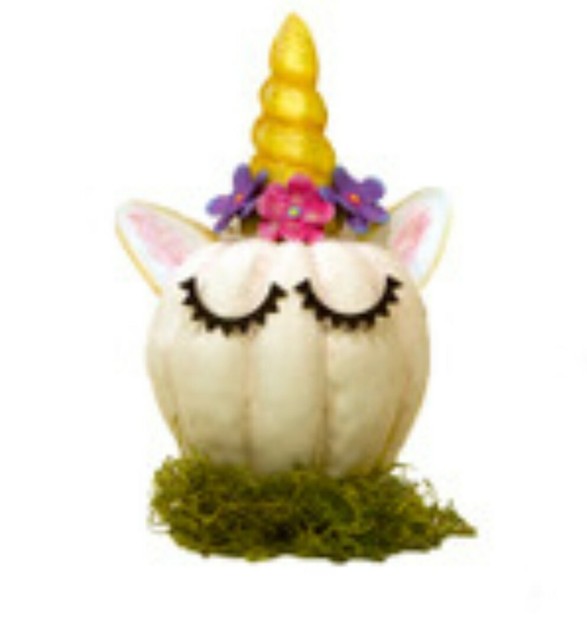 Unicorn Pumpkin Decorating Kit~ The Round Top Collection | eBay