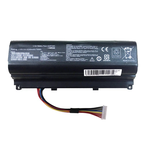 Battery for Asus ROG G751JT-T7209H G751JT-T7210D G751JT-T7211D Laptop 5200mAh - Picture 2 of 6