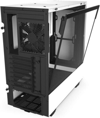 NZXT H510 Compact ATX Mid-Tower PC Gaming Case White/Black - New