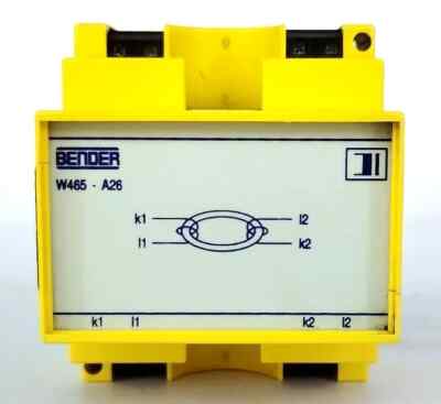 W465-A26-1 Bender Measuring Current Transformers 0.5A,1000Hz